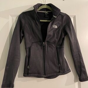 Northface zip front sweatshirt